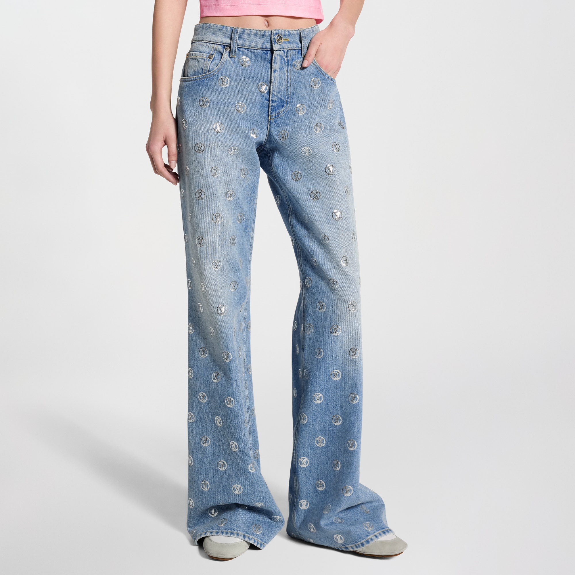 Signature Sequin Jeans - Women - Ready-to-Wear | LOUIS VUITTON ®